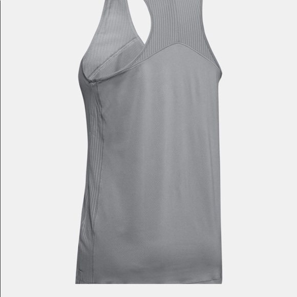Under Armour Women’s Gray UA Game Time Tank XL - Picture 2 of 7